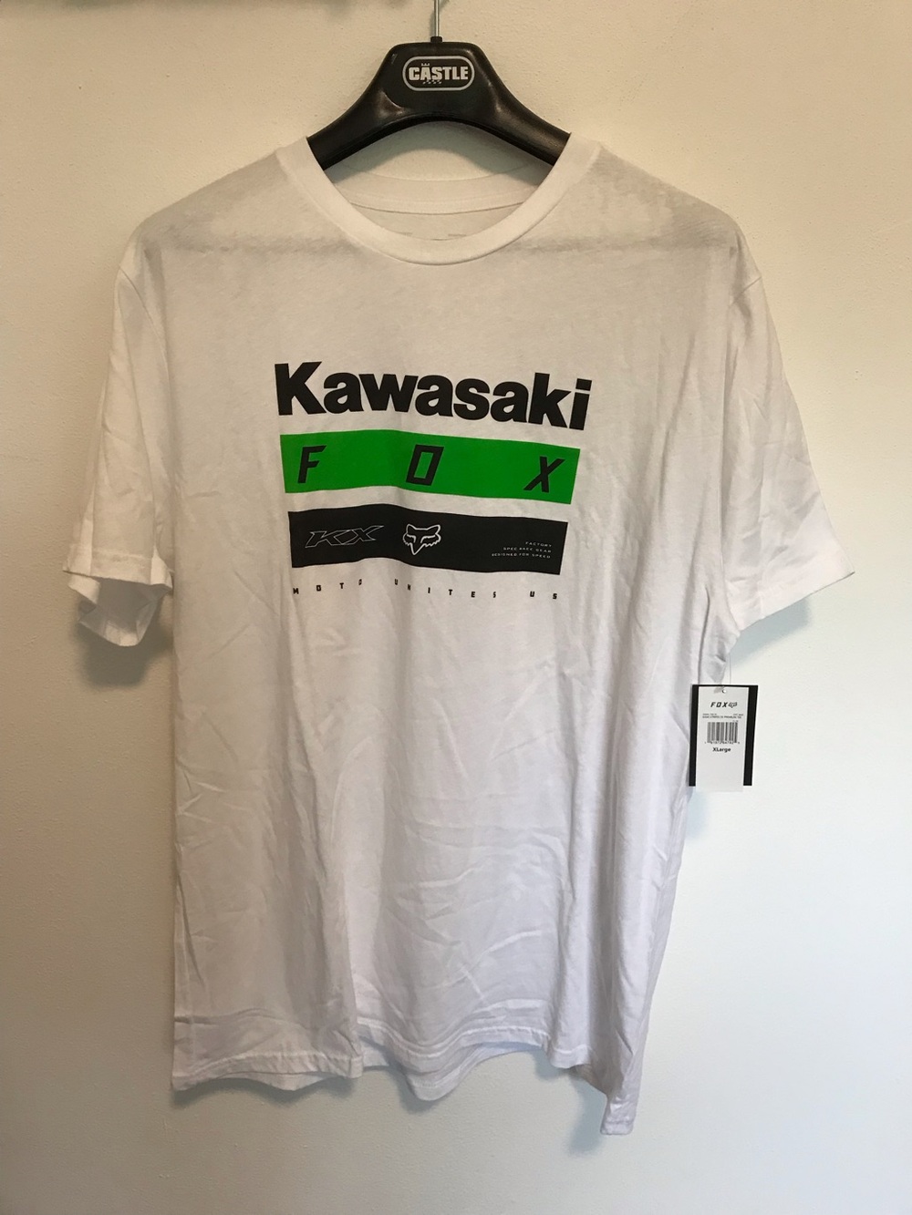 Kawasaki Fox Racing Motocross MX Stripes SS T Shirt Men’s XL